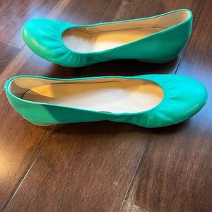 Brand-New J. Crew Cece Leather Ballet Flats